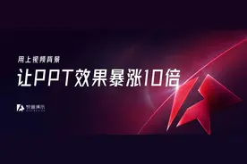 真没吹牛！PPT背景这样放，逼格直接提升10.5倍图片