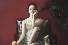 油画家王堃中国传统女性经典油画作品欣赏 ​​​图片