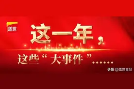 这一年 盖世食品发展的咋样？这些“大事件”给你答案……图片