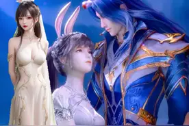 斗罗大陆：“三舞”天斗城大婚，小舞穿上绝美婚纱，太娇羞了图片