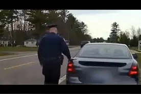 美国警察查车时为什么喜欢摸车尾灯？图片