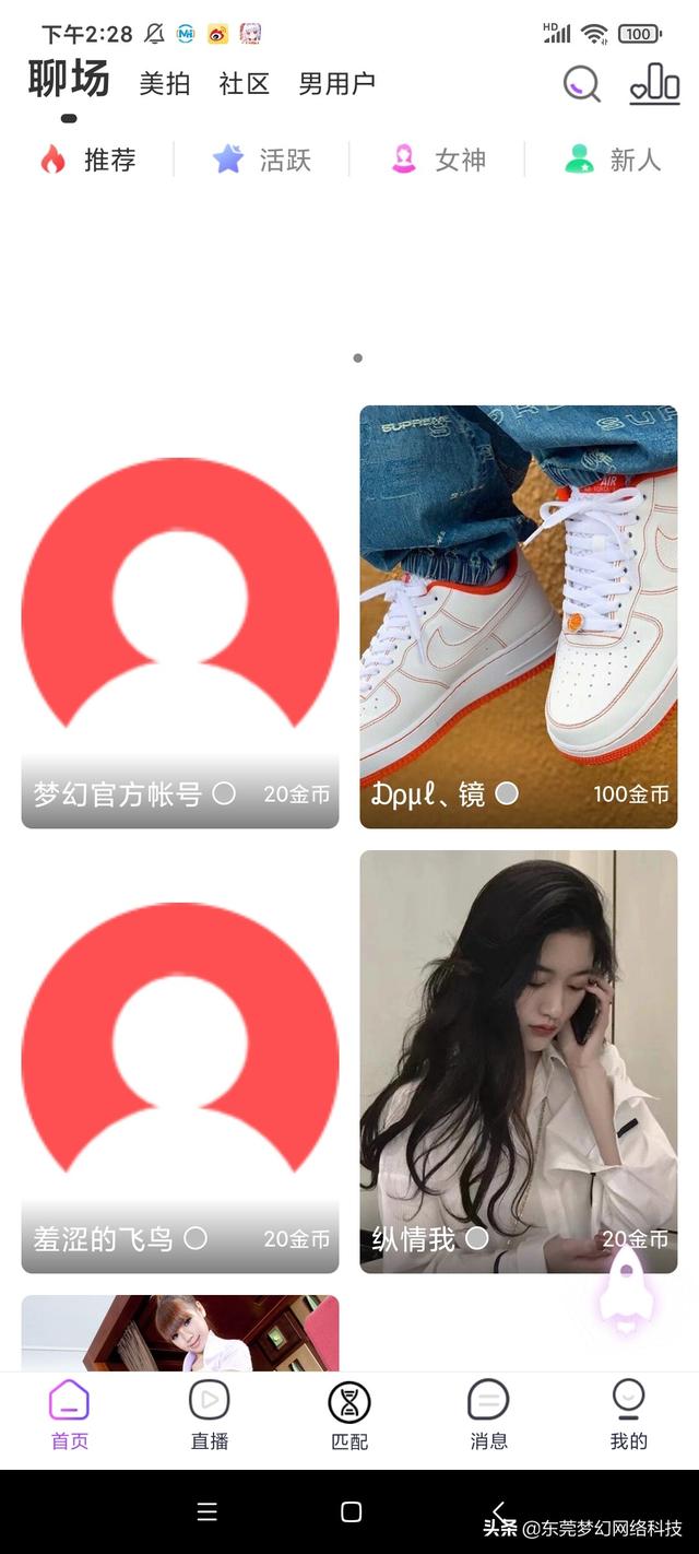 梦幻交友直播一对一软件源码的平台优势与功能介绍