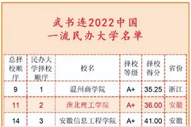聚焦：这项大学排名，武汉东湖学院排名湖北同类高校第1图片