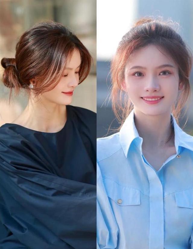 圆脸美眉的发型怎么选?推荐这四款扎发,最是洋气显脸小