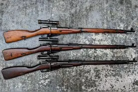 一代名枪——莫辛与纳甘之争，苏俄莫辛-纳甘M1891步枪图片