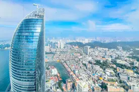 厦门网红地标，300米高空俯瞰鹭岛惊险又浪漫！情人节约会好去处图片