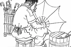 「古巷风情」王喜根说民俗 | 修伞图片