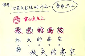 百试百灵的5个绝招，立竿见影，在短期内就能练出有艺术感的字体图片