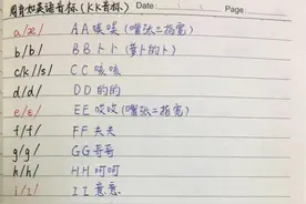 第一次觉得音标如此简单，周育如老师教你通过字母学音标图片