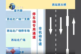 天津西站北广场通行有变化图片