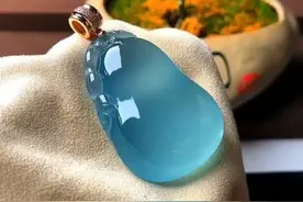 百万级别的天空蓝翡翠，究竟长什么样子？图片