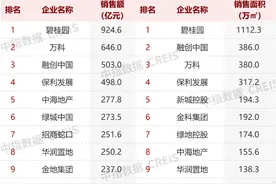 1—2月 碧桂园销售额近千亿 销售面积过千万平米遥遥领先图片