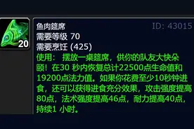 魔兽世界WLK怀旧服：超冷门烹饪可有效提高DPS，AH竟然都没人卖？图片