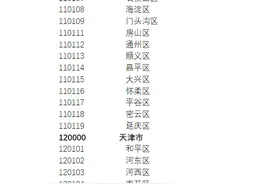 中国行政区划代码JSON格式数据图片