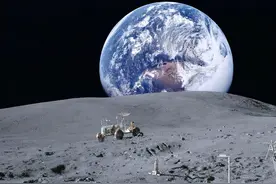 站在38万公里外的月球上看地球，为什么会让人感到恐惧和无助？图片