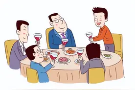 身为资深社恐，细数我在饭局上的那些尴尬图片