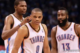 雷霆三少接受采访！威少评价与杜兰特的恩怨纠葛！图片