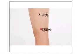 这个穴位，是膝盖的宝贝穴，还治腰病腿痛图片