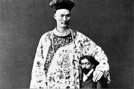 清朝巨人詹世钗，娶英国妻子，身高约2米7，子女后来生活如何？图片