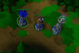 魔兽争霸3：人族3种塔功能全面，箭塔、圣塔很多，炮塔却鲜有人用图片