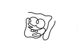 全都是一笔画？厉害了！来看国外创意一笔画图片