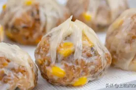 烧麦别再出去买，教你方法在家做，好吃又简单图片