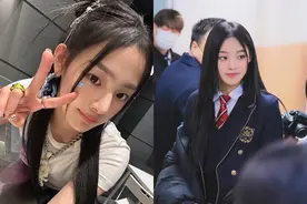 校花毕业了！NewJeans「王牌门面」毕业照公开，清纯美貌封神图片