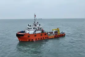 助力西非原油出口 上船院设计全回转多用途拖船完工交付图片