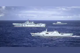 11艘与35艘，中美海军大型两栖舰现状，075服役后差距迅速缩小图片