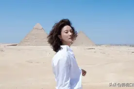 著名主持人刘芳菲，21年后再度远赴埃及，风波后出镜机会减少图片