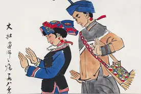 百年名家｜近代国画大师叶浅予作品:用画笔捕捉人物的灵魂图片