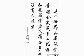 硬笔行书钢笔字帖欣赏，潇洒漂亮图片