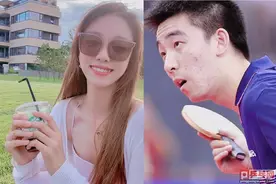 春节前国乒好消息：马特“琴”定终身，女朋友是天津“结界”图片
