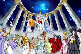 圣斗士星矢：奥林匹斯十二主神的四大派系和各类斗士图片