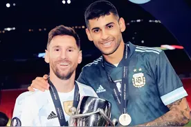 阿根廷“天才”后卫罗梅罗，身价5000万不骄不躁，金窝藏娇显幸福图片