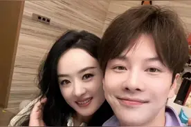 赵丽颖晒照庆杀青，曝光跟林更新的三张合照，两人互相搂抱超亲密图片