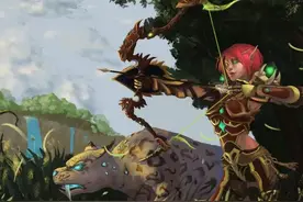 魔兽WLK：兽王猎没有伤害，但是乐趣很多，先看这个拉风的宝宝图片