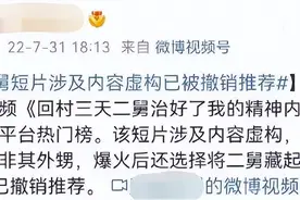 二舅视频涉内容虚构被撤销推荐？刺痛了什么人也抹不去积极意义图片