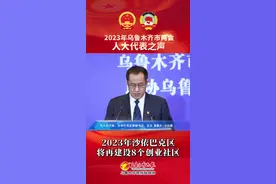 视频|【聚焦2023年乌鲁木齐市两会】人大代表海赛尔·沙比提：2023年沙依巴克区将再建设8个创业社区图片