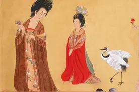 《唐宫仕女图》：流传千古的美丽，了解画作上的唐代美人图片