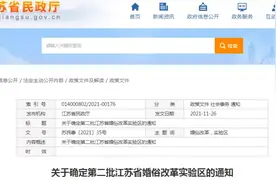 省里明确！泰州将进行婚俗改革图片