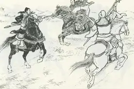 三国第6回:绝代温侯天下无敌，虎牢关三英战吕布图片