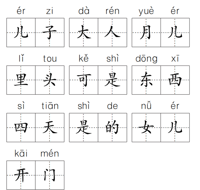 跟着老师做好课堂笔记,期末复习的重要资料(都是口字旁的词语有哪 ))
