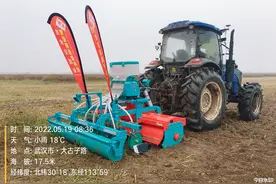 永祥8行智能精量旱播机，用APP操控的播种机图片