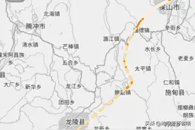 大瑞铁路线路规划与预设站点图片