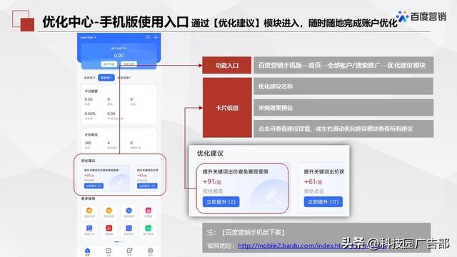 百度搜索推广优化中心产品介绍