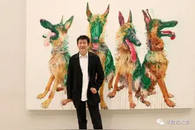 被称为“最贵的艺术家”周春芽画家介绍及艺术成就及拍卖价格图片