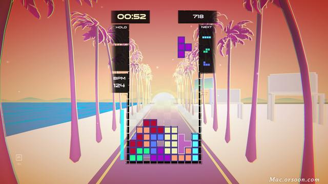 经典休闲益智游戏：俄罗斯方块Tetris Beat for Mac(原声版）