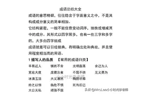 成语大全汇总+专项练习41页图片