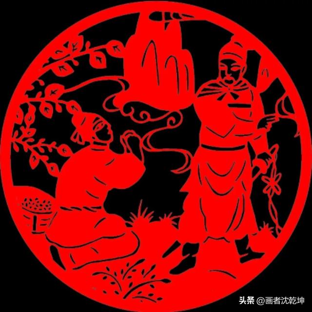 剪纸|传统美德《二十四孝》剪纸,寓意深刻,孝感动天
